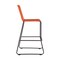 Armen Living Shasta 26" Outdoor Metal and Tangerine Rope Stackable Counter Stool, PK2 LCSTBABLTNG26 - alternate 5